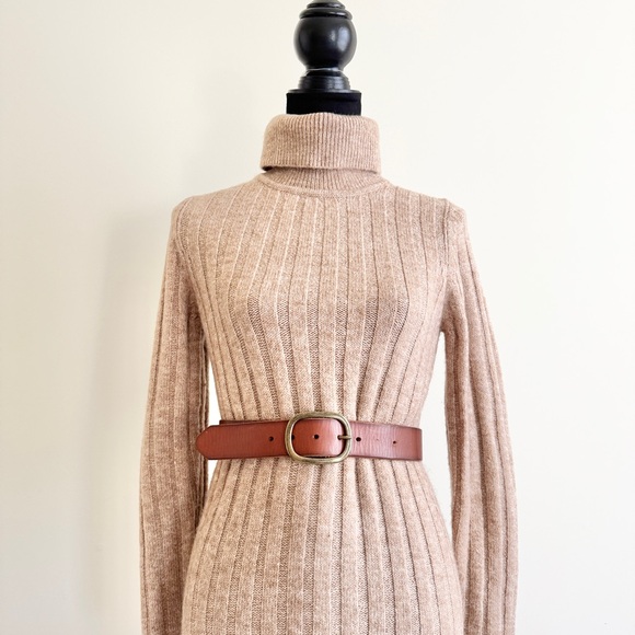 ASOS Knitted Sweater Dress – Size 4 business casual ribbed cozy - Picture 3 of 5